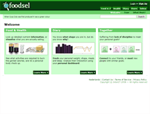 Tablet Screenshot of foodsel.com